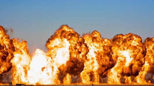 fuel air explosive demonstration