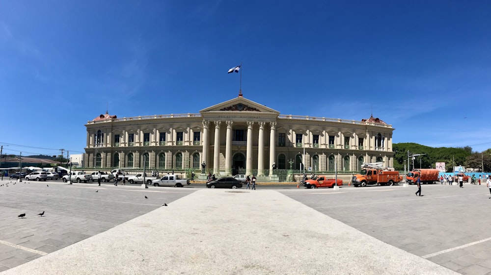 beige concrete building under blue sky during daytime