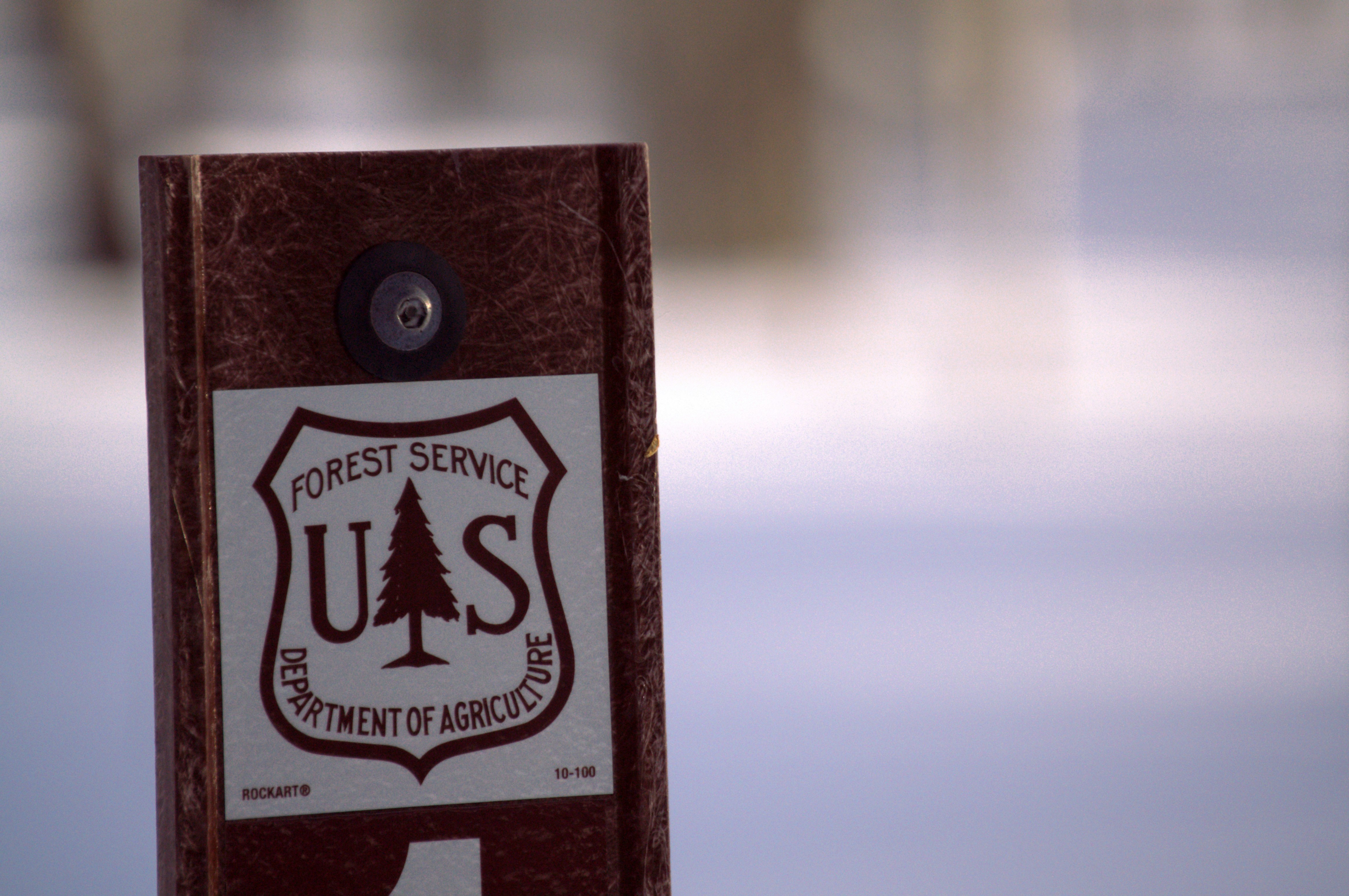 US Forest Service Sign, Monarch Pass CO