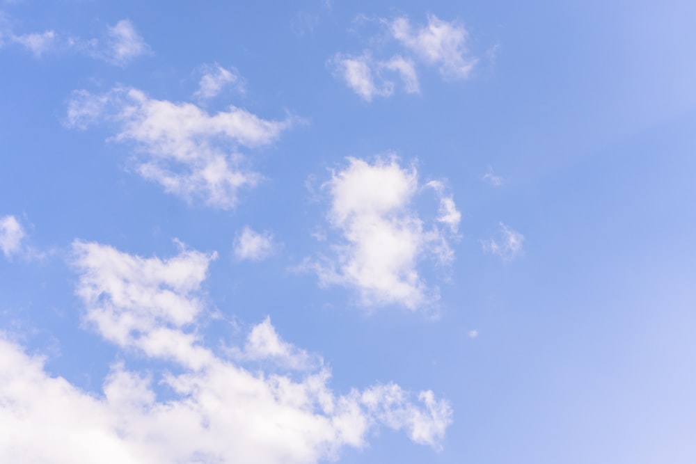 white clouds and blue sky during daytime