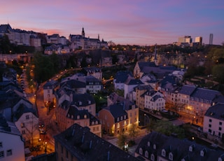 aerial view of city during daytime