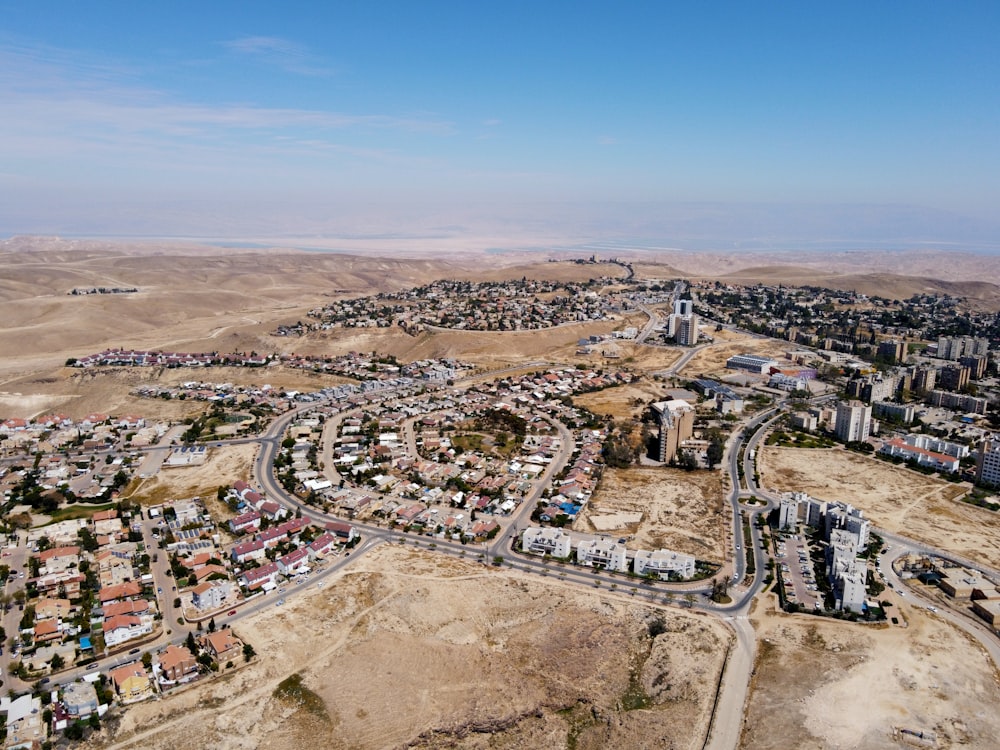 aerial view of city during daytime