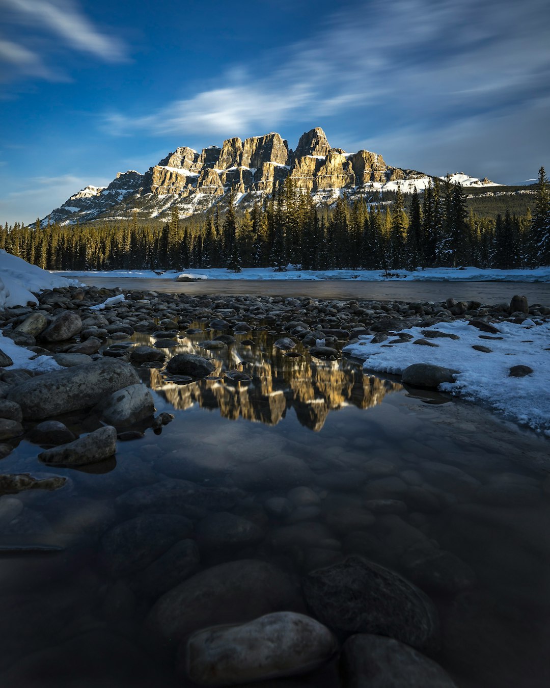 Mountain photo spot Castle Mountain Lake Agnes