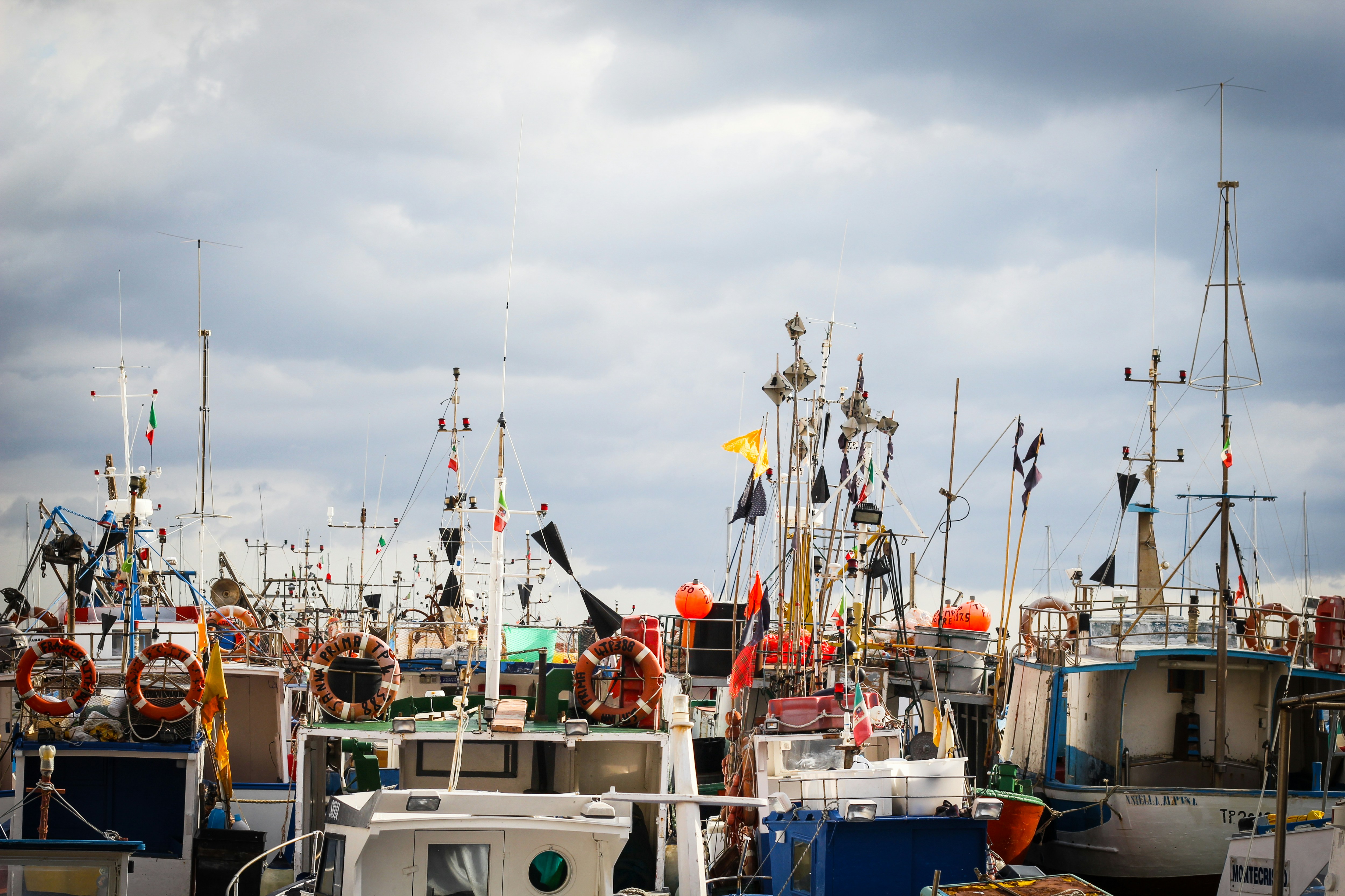 white and blue boat on dock during daytime