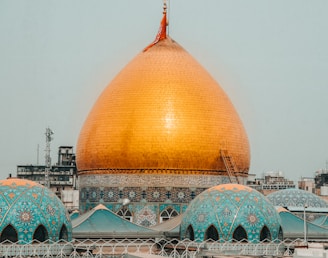 brown and white dome building