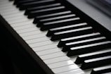 black and white piano keys