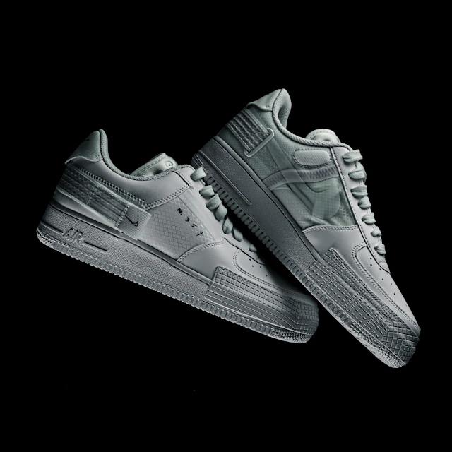 A white Nike Air Force 1 Low sneaker