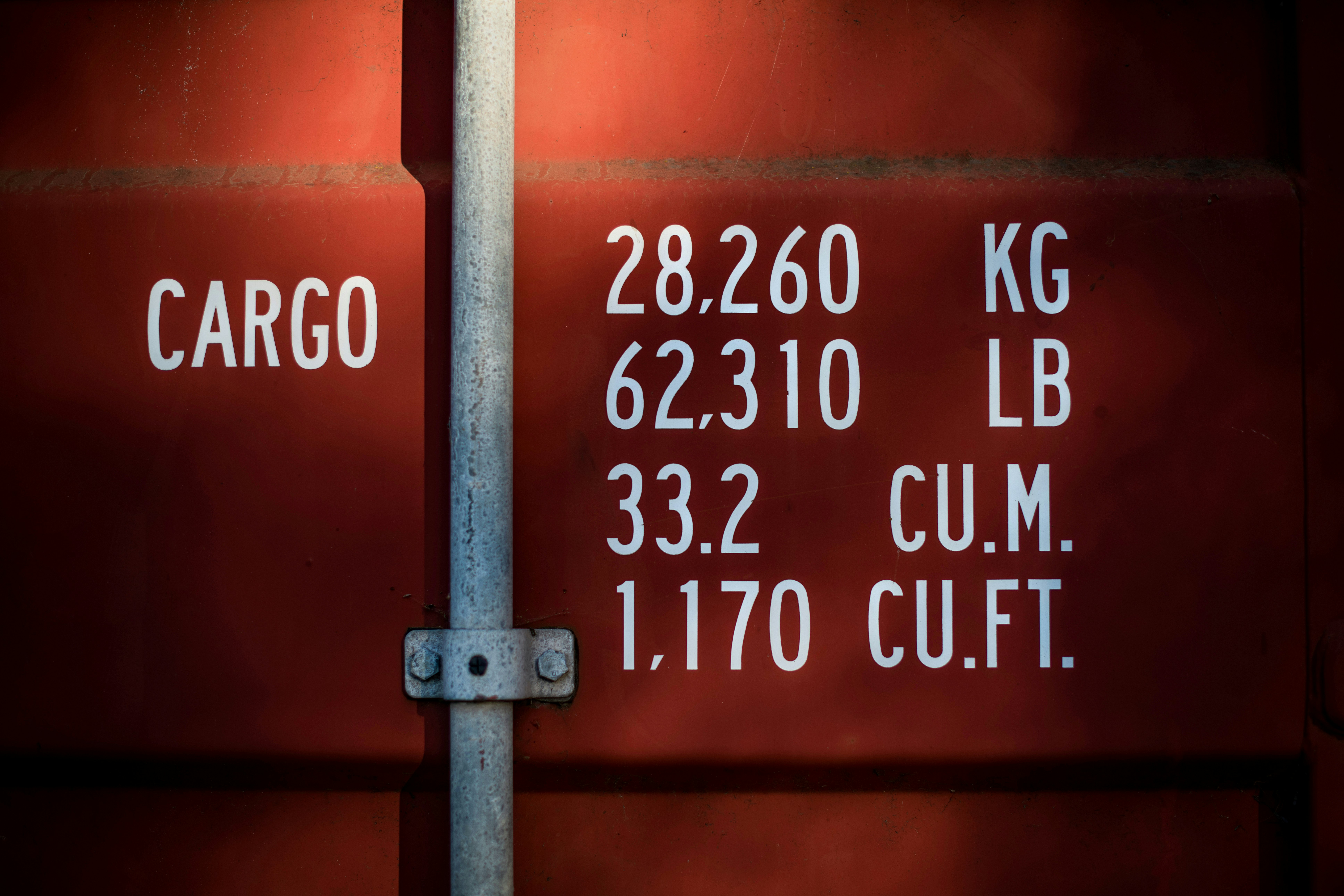 Shipping Container Typography