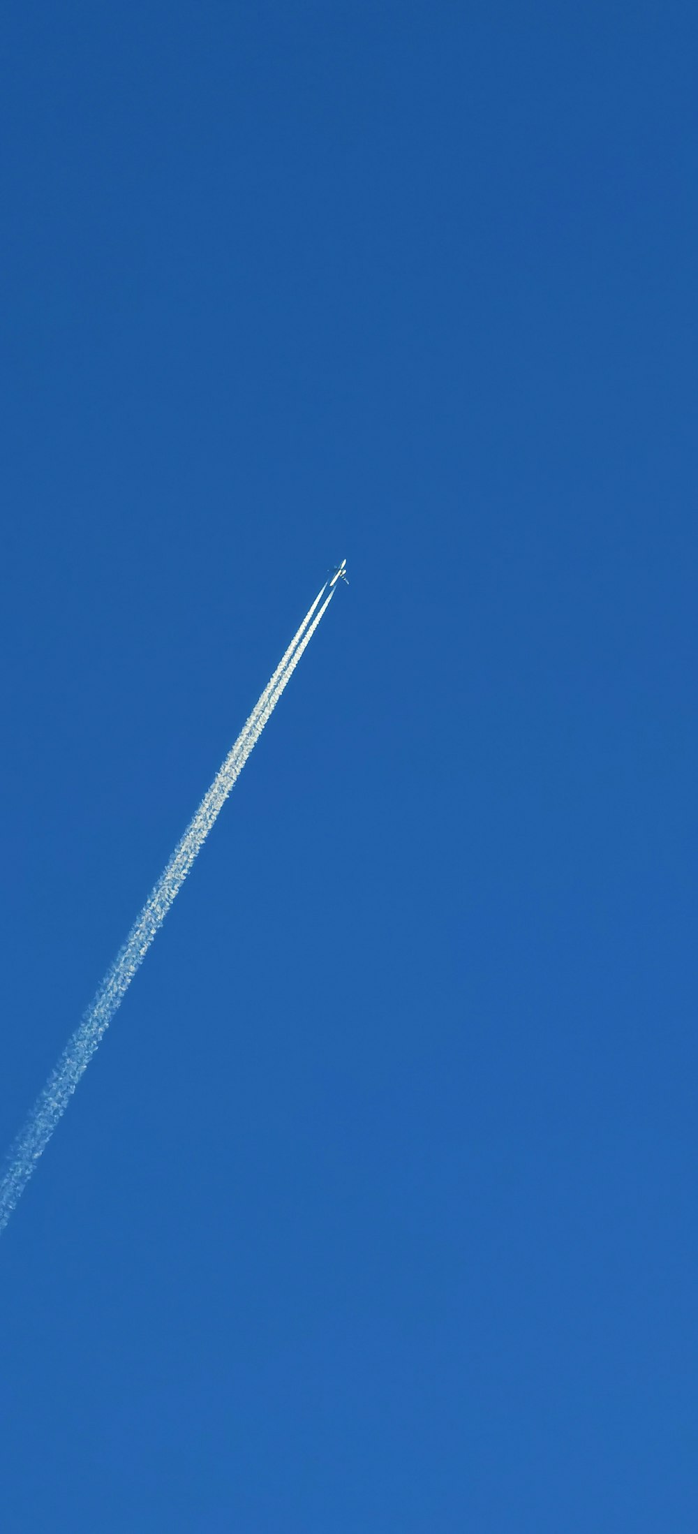 white and black plane in the sky