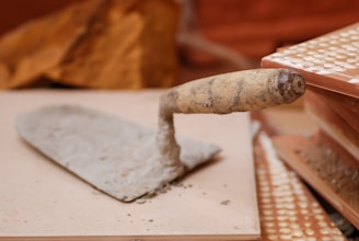 brown wooden stick on brown wooden table