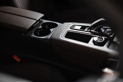 A sleek car organizer showcasing modern design.