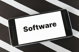 A technician troubleshooting a smartphone software issue.