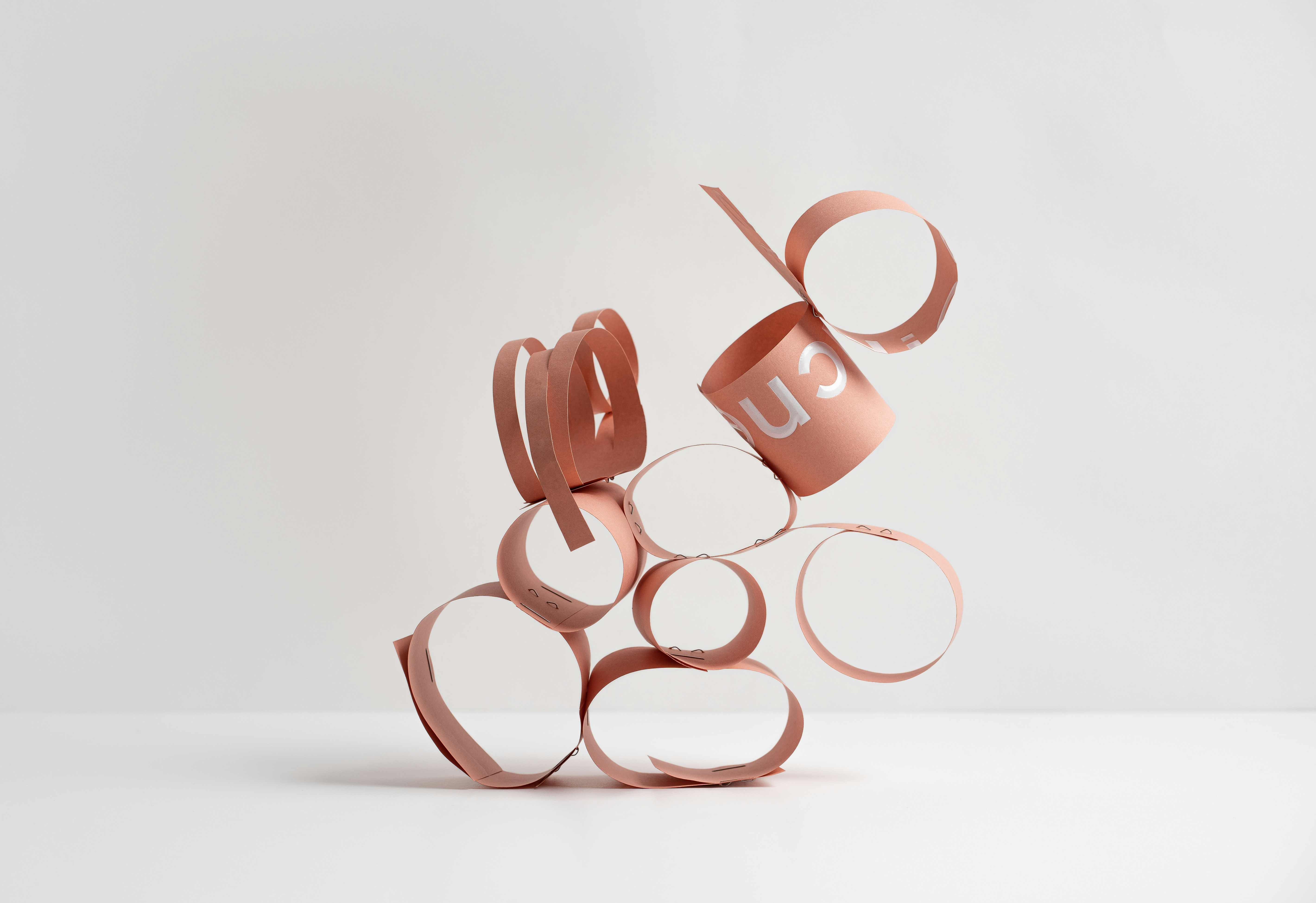 braune hölzerne Liebe freistehende Briefe