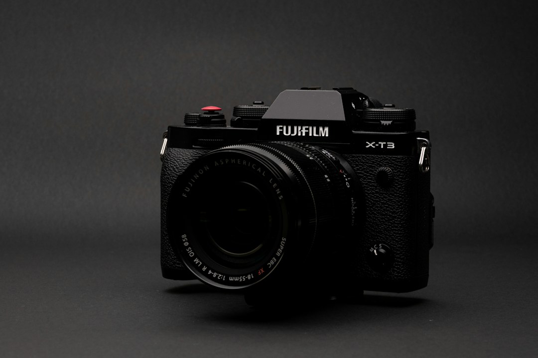 mirrorless camera closeup