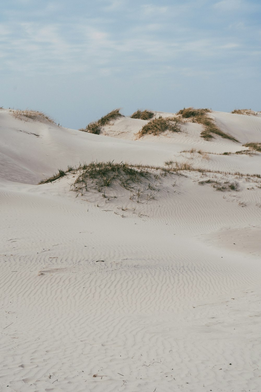 white sand under blue sky during daytime