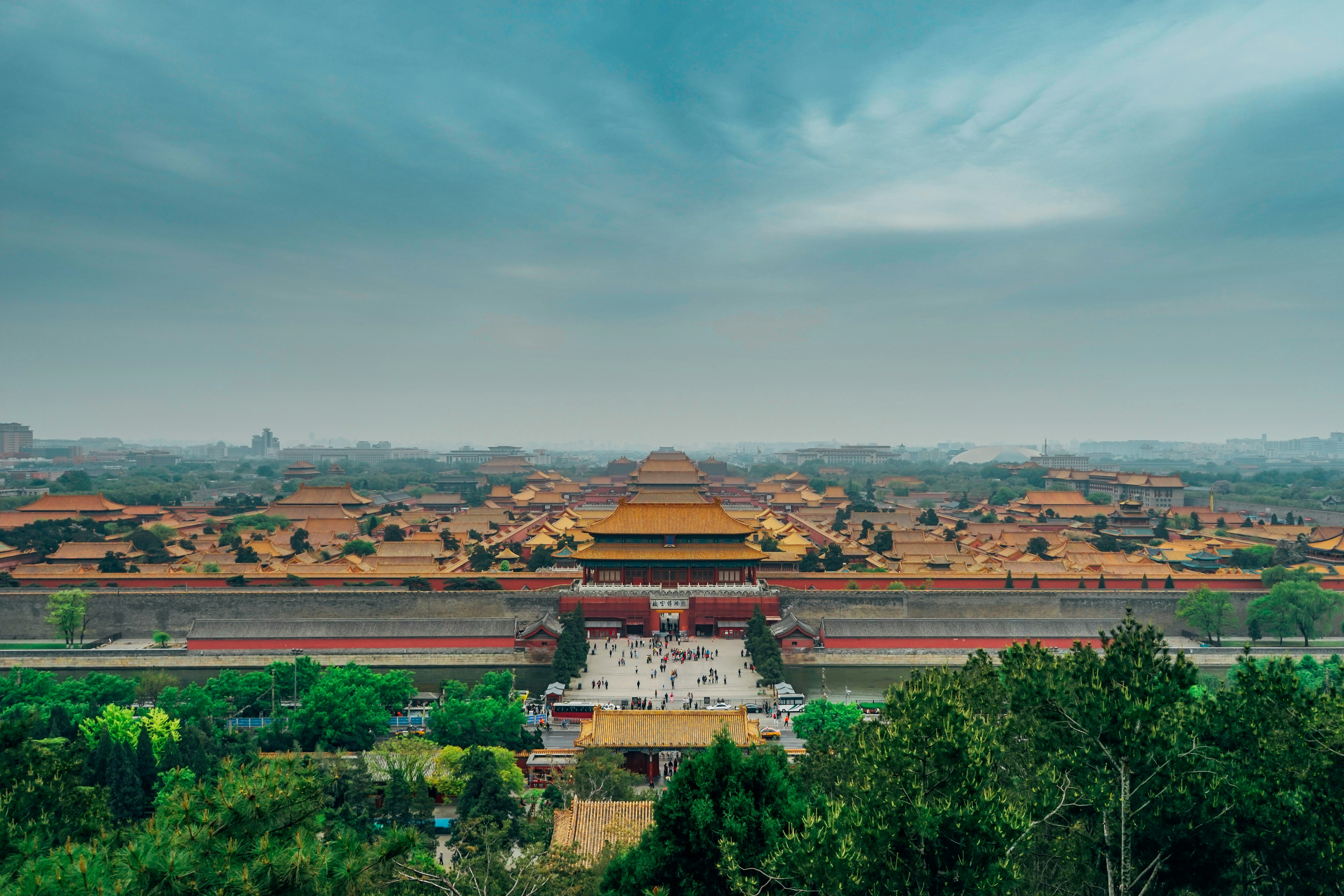 aerial view of city during daytime