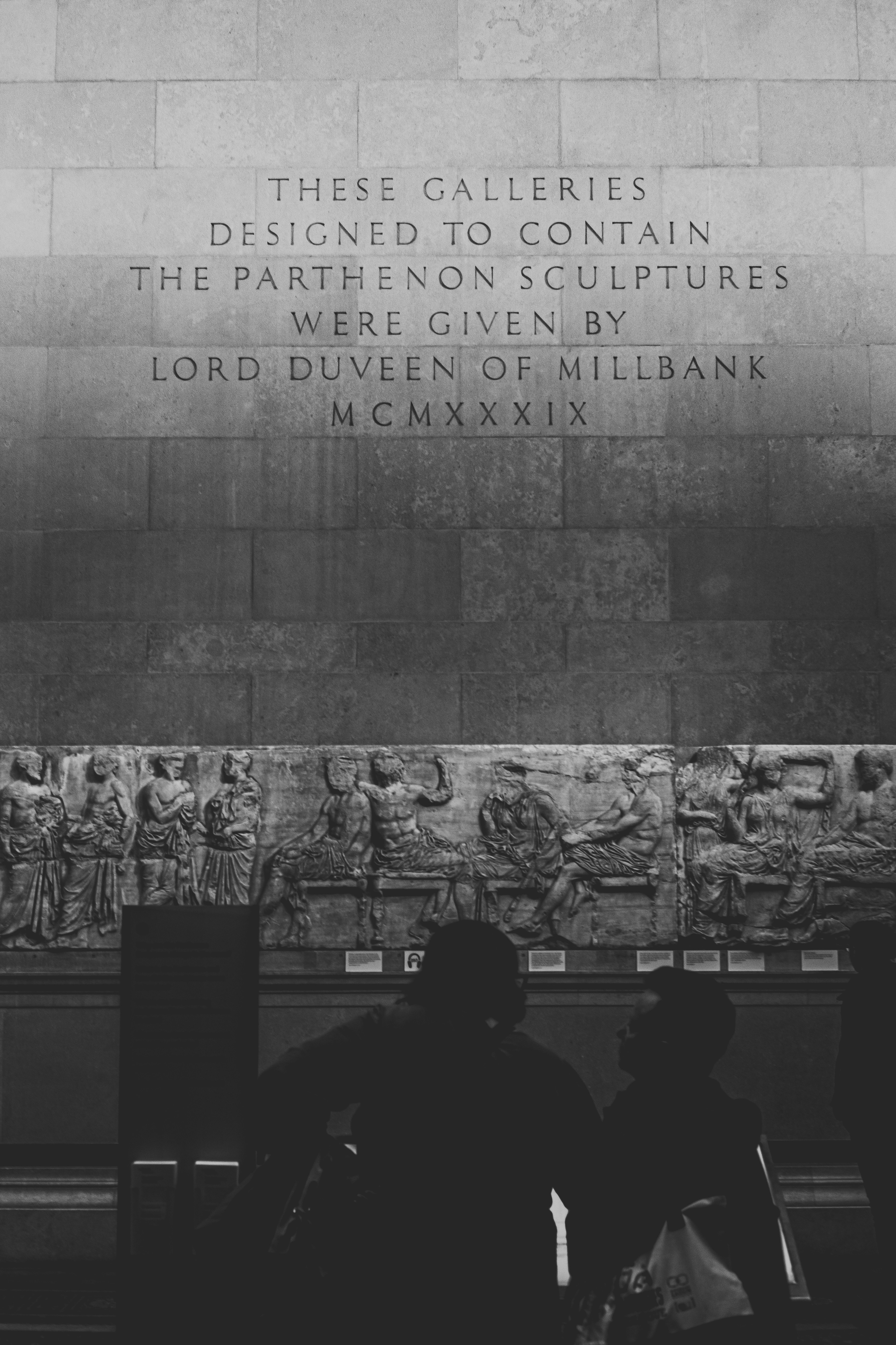 Parthenon-Skulpturen im British Museum London