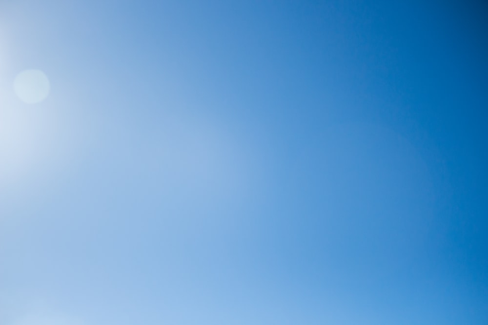 blue sky and white clouds