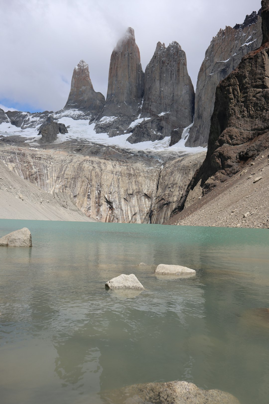 travelers stories about Glacier in Torres del Paine, Chile