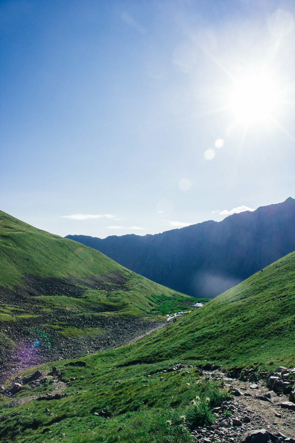 green mountains under blue sky during daytime