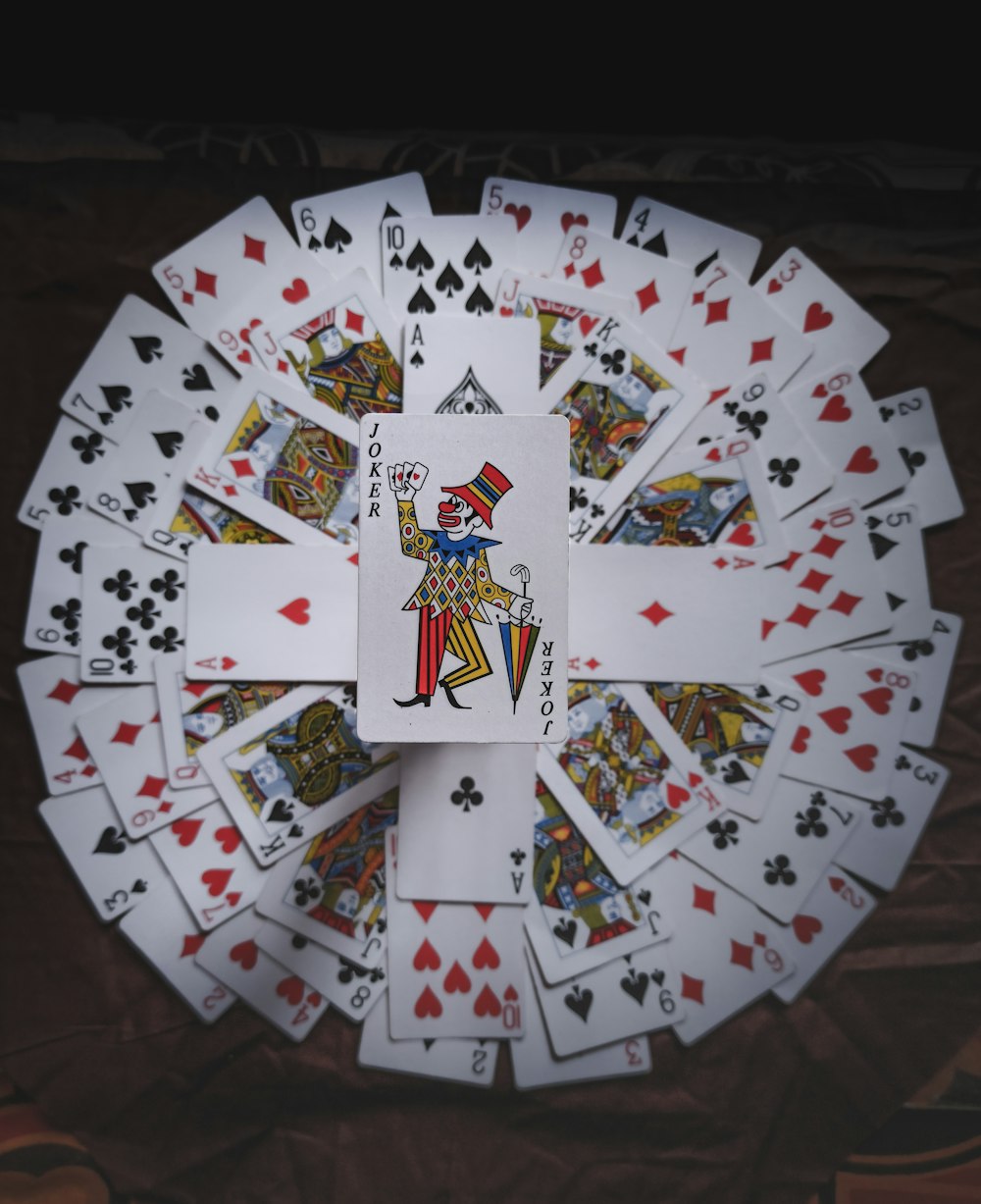 white red and yellow floral round table