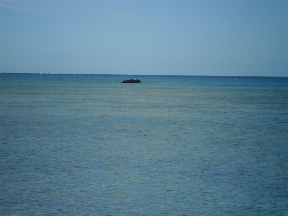 bateau noir sur la mer pendant la journée