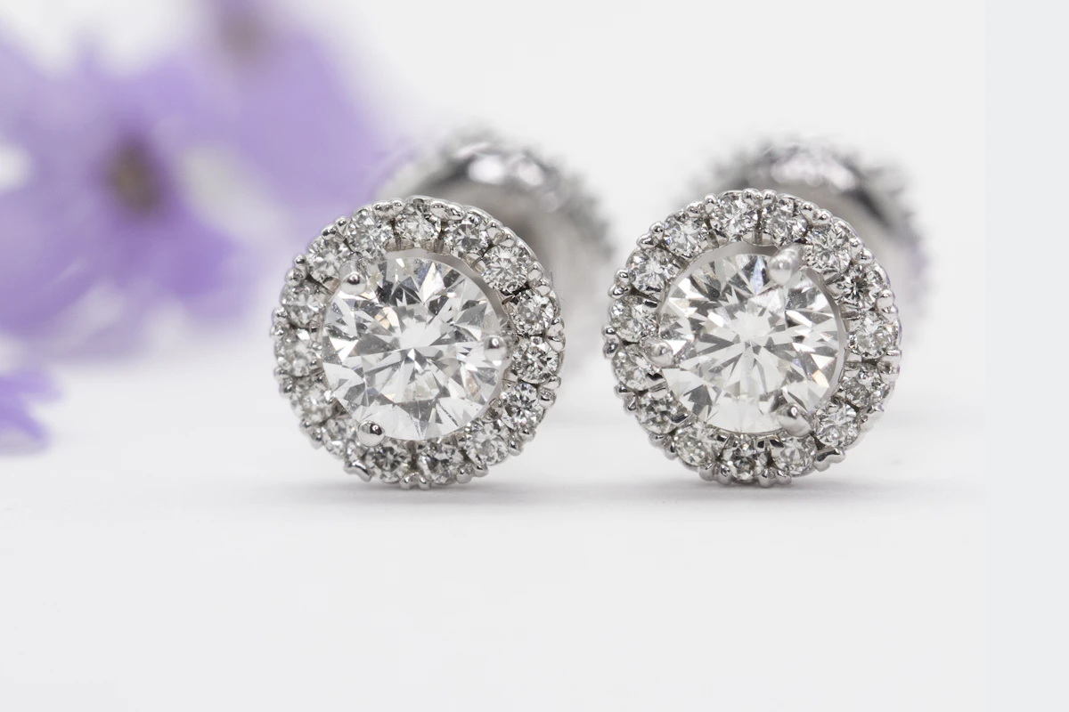 Elegant Diamond Earrings