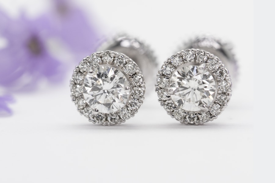 Diamond earrings — Luminary Edit