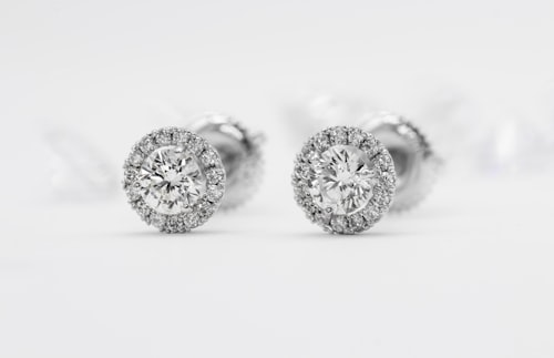 Diamond Stud Earrings
