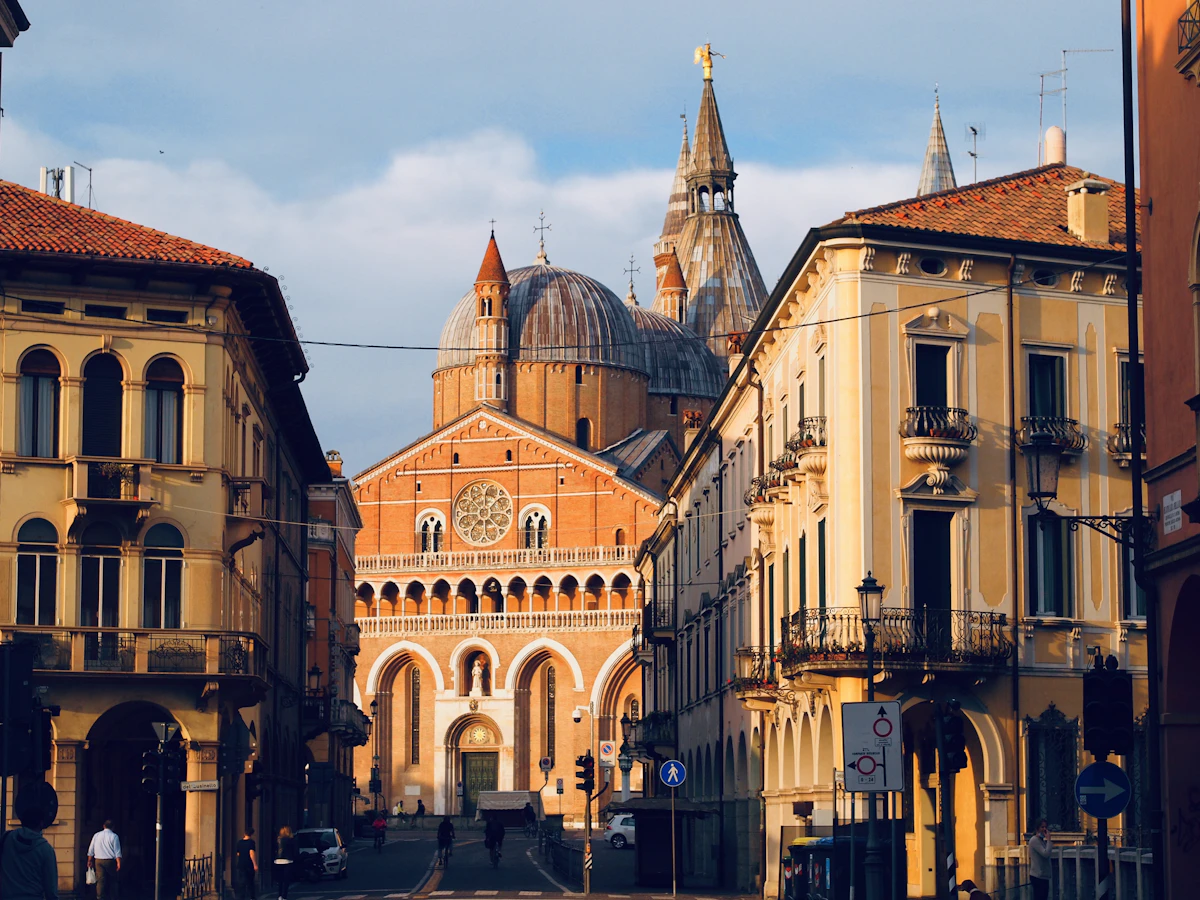 Il centro storico di Padova