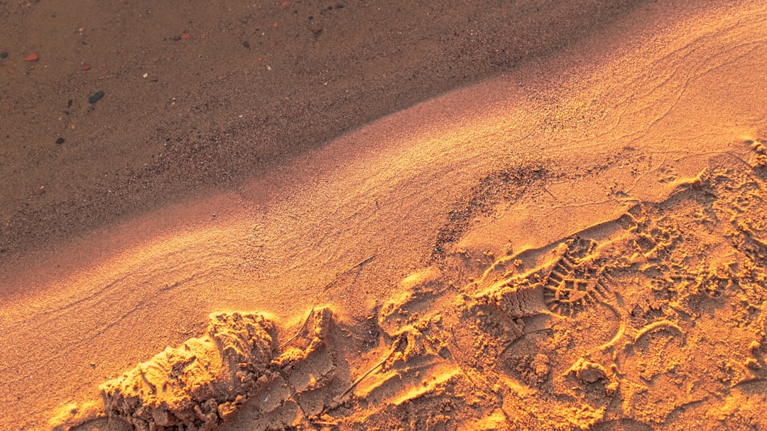 brown sand with brown sand