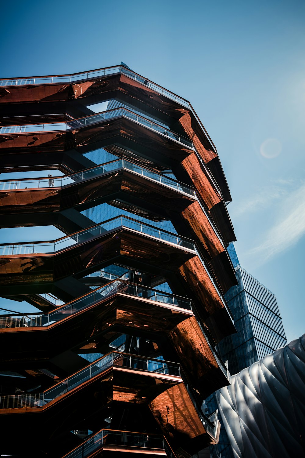 brown and black concrete building