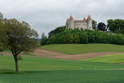 Château de Champvent - From Grange-Neuve, Switzerland