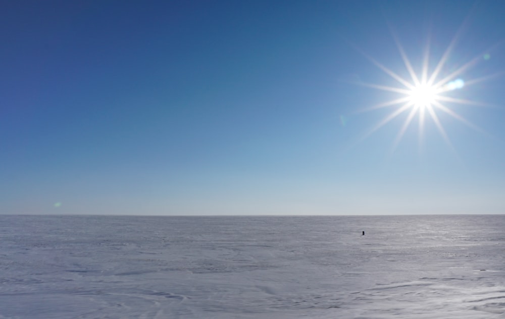 blue sky over sea during daytime