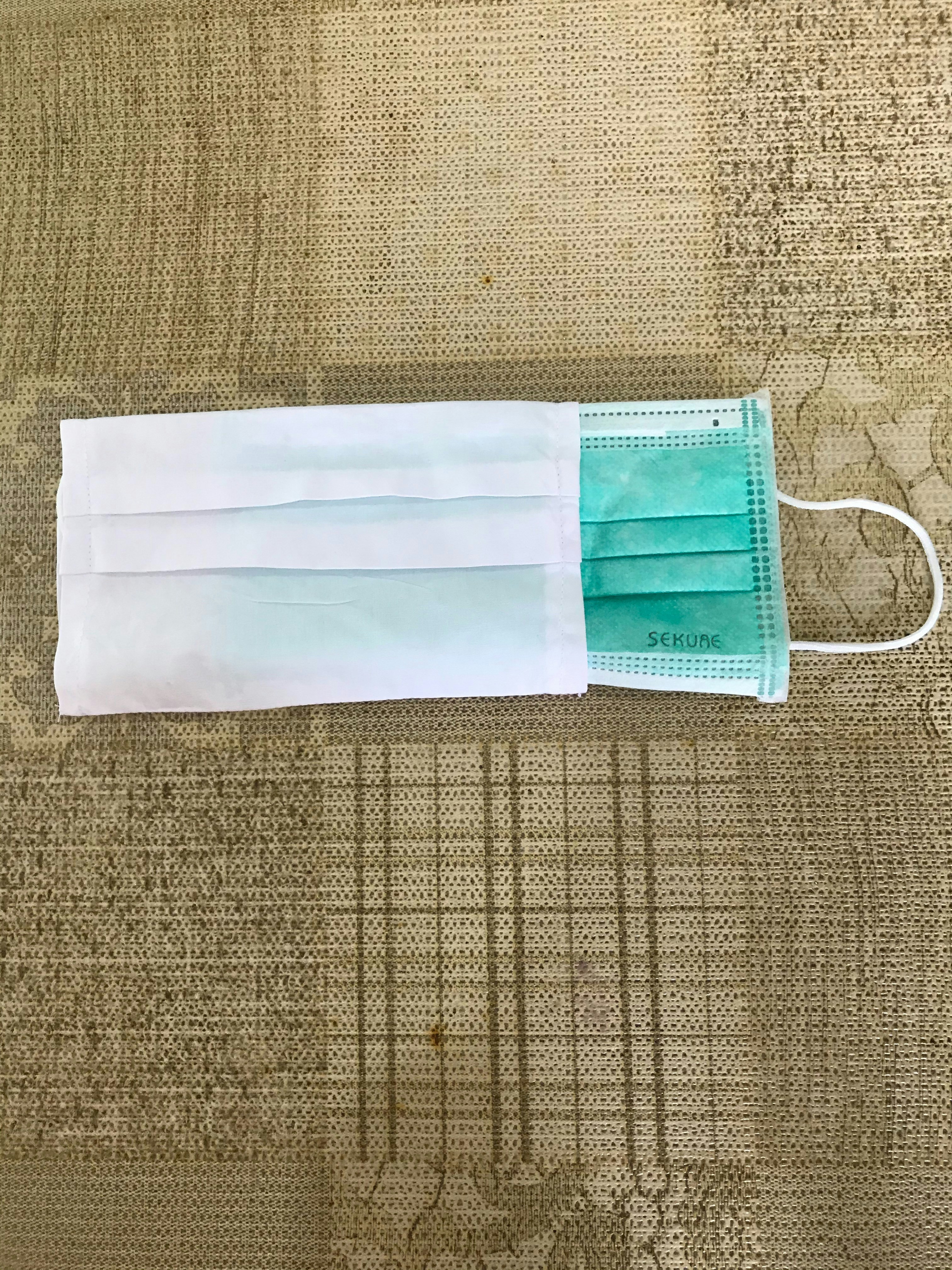 brown and red leather pouch