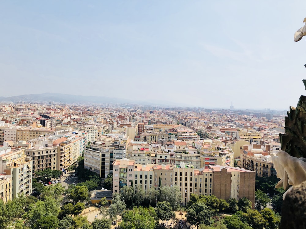 aerial view of city buildings during daytime