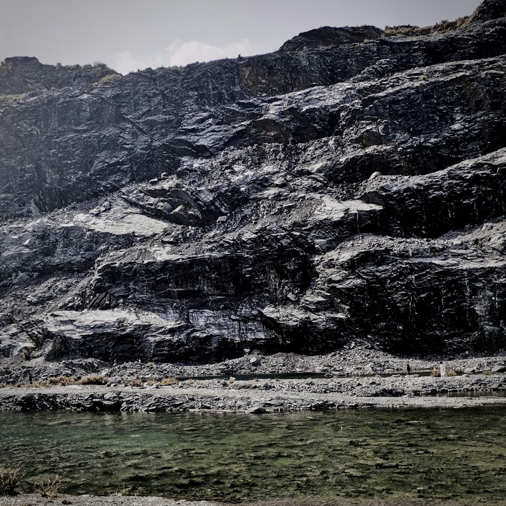 gray and white rocky mountain under blue sky during daytime