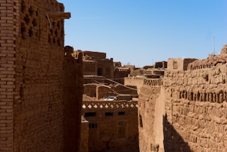 Historic Diriyah's mud-brick architecture blending heritage with modern tourism.