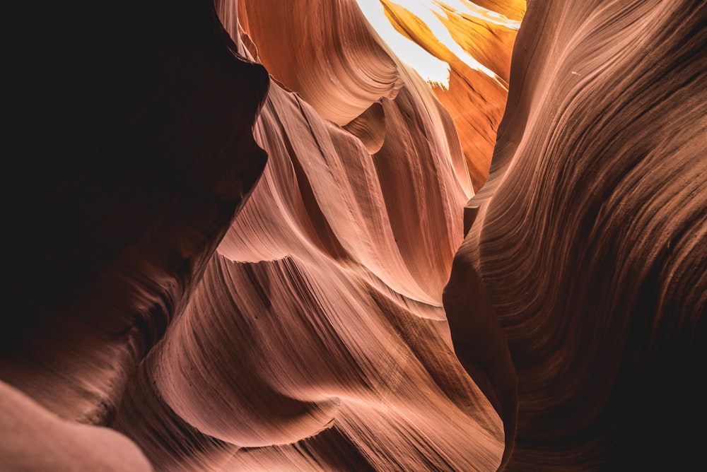 brown rock formation during daytime