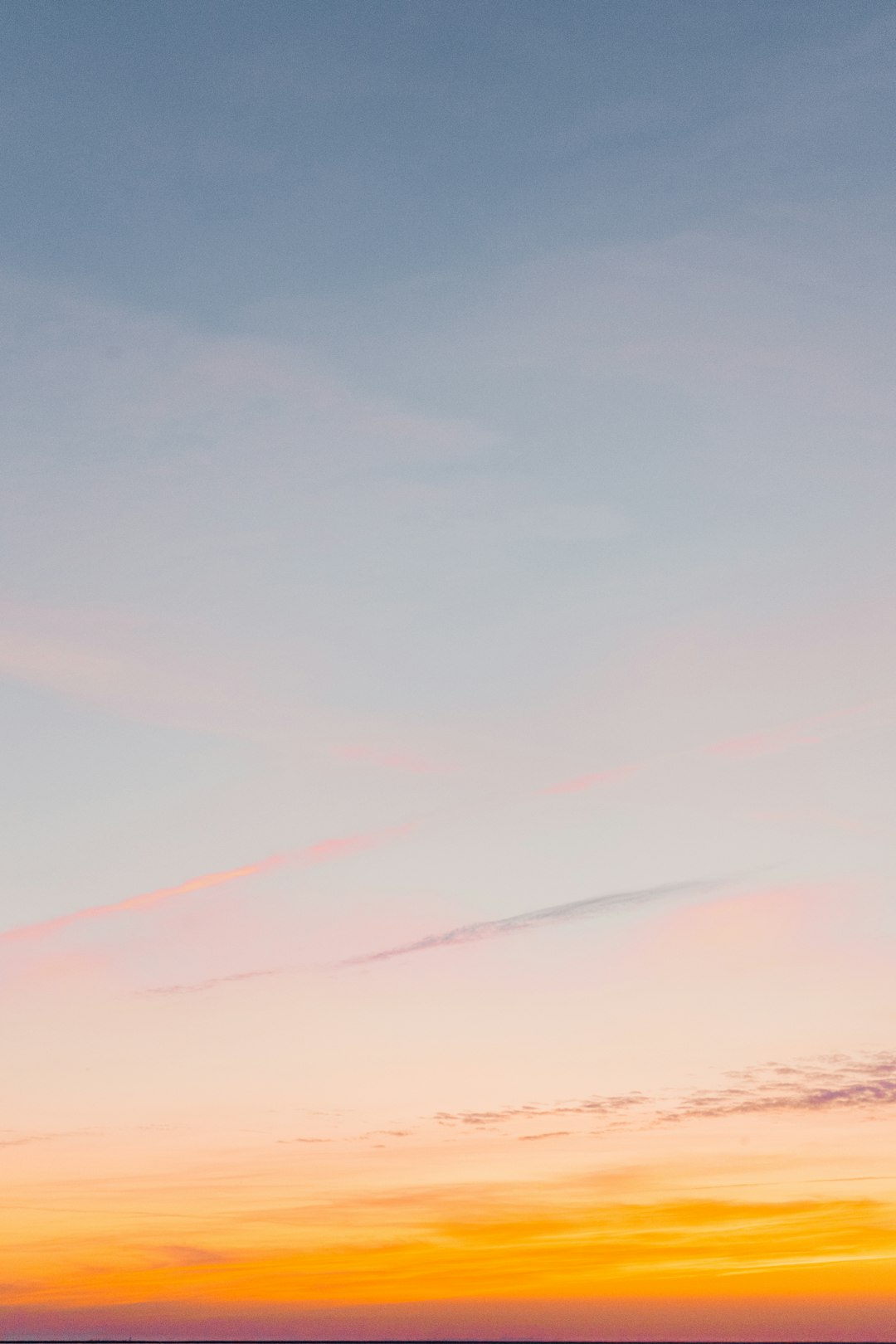 blue sky and white clouds