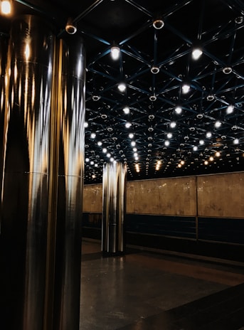 A spacious commercial space featuring durable, high-gloss epoxy flooring.