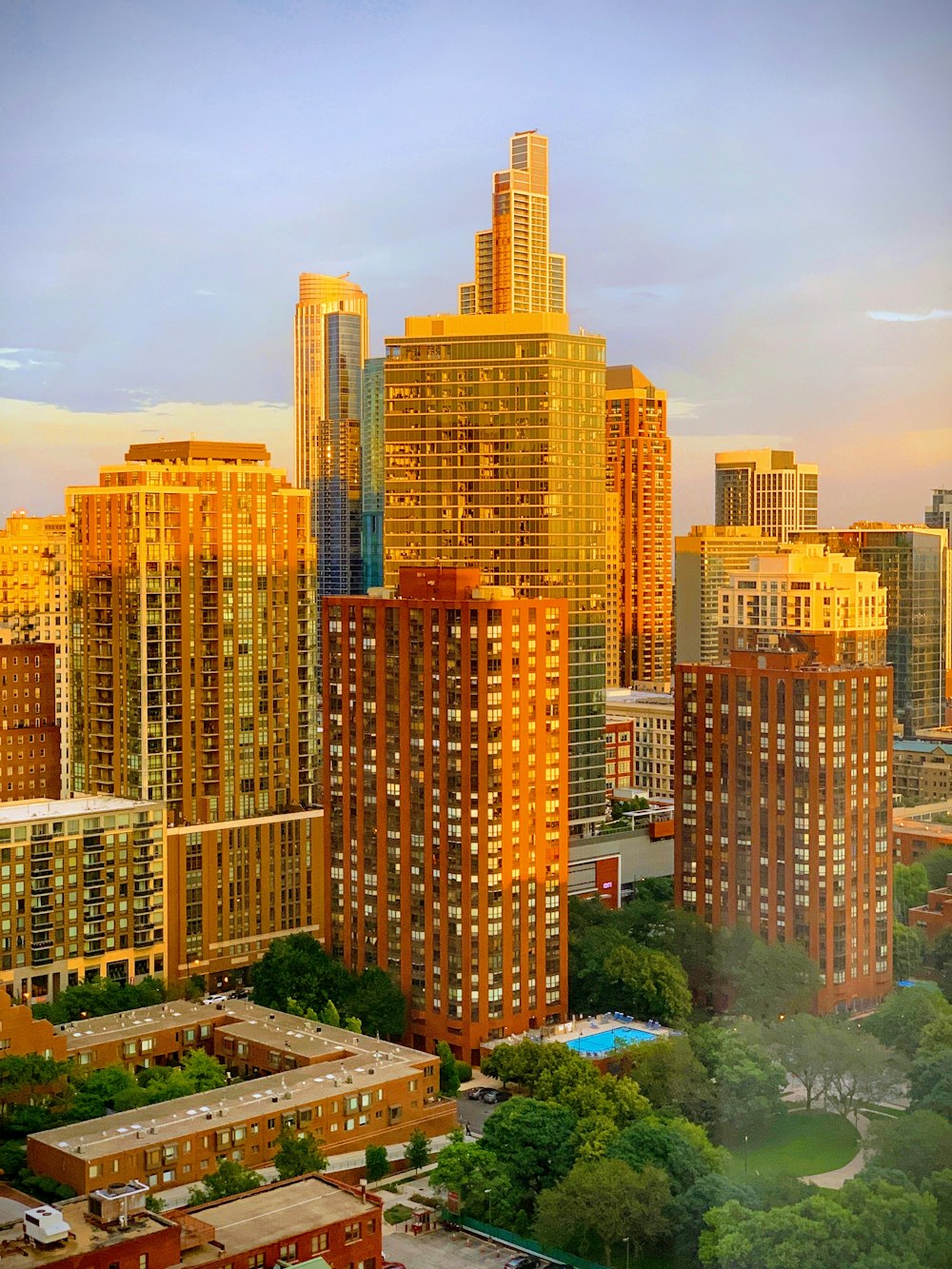 high rise buildings under blue sky during daytime