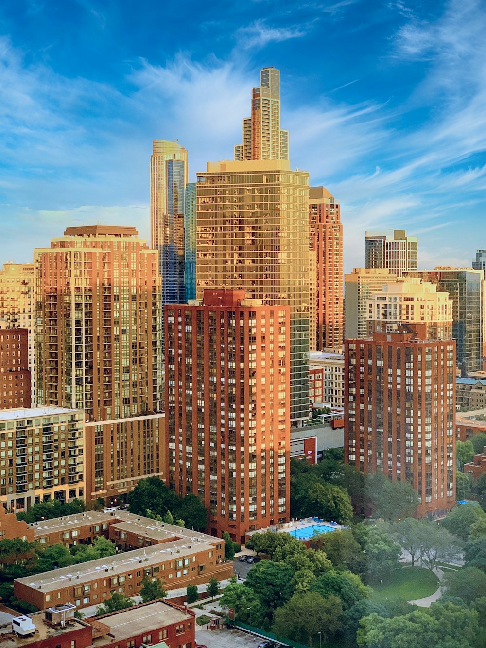 high rise buildings under blue sky during daytime