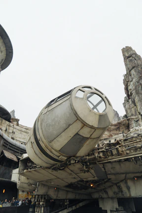 Close-up of a detailed satellite model showcased on defspace connect's platform.