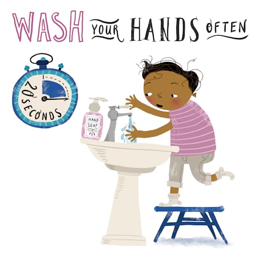 wash your hands often