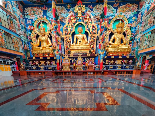 Namdroling Monastery Golden Temple things to do in Coorg