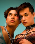 Toxic Radio posing together backstage before a show