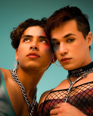 Toxic Radio posing together backstage before a show