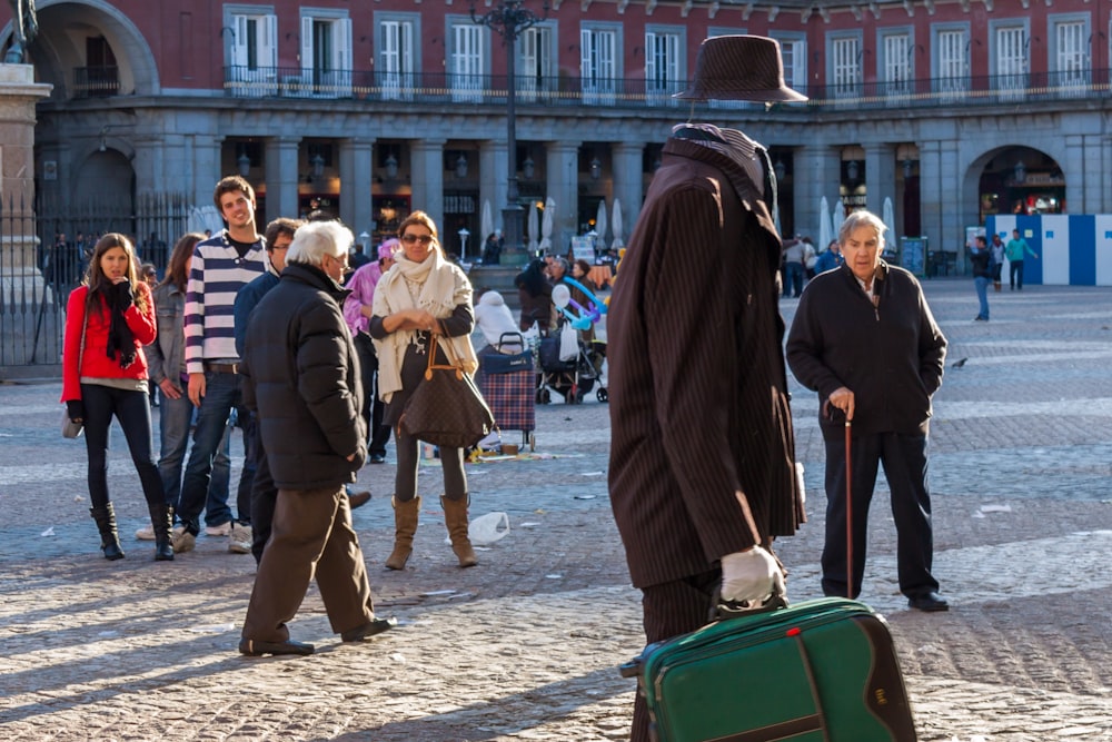 people walking on street during daytime