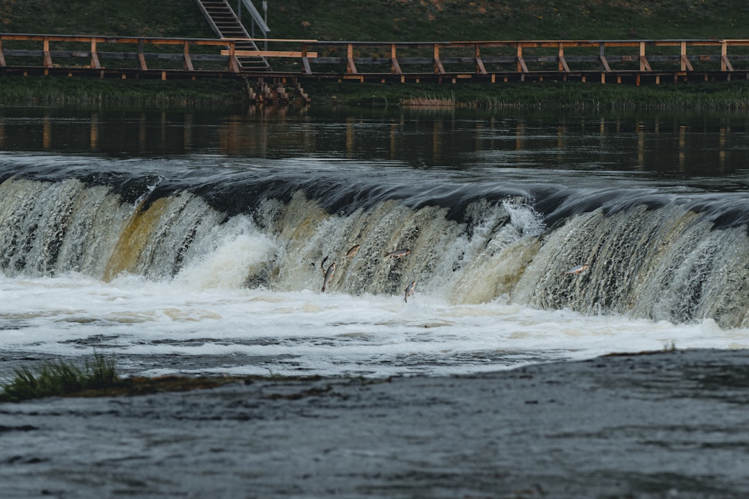 photo of Kuldīga Waterfall near Venta Rapid